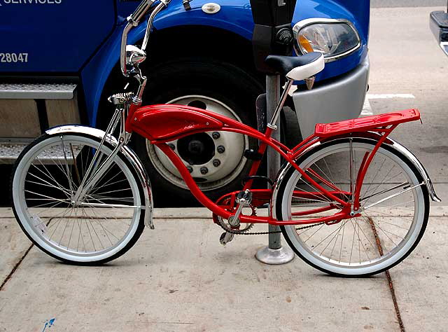 Bicycle, Third Street Promenade, Santa Monica