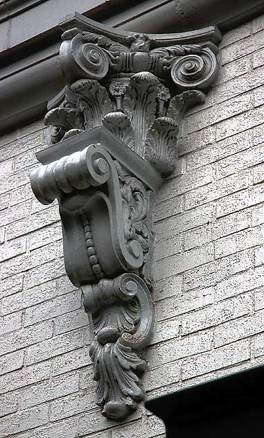 Decorative cornice, Criterion Theater, Third Street Promenade, Santa Monica 