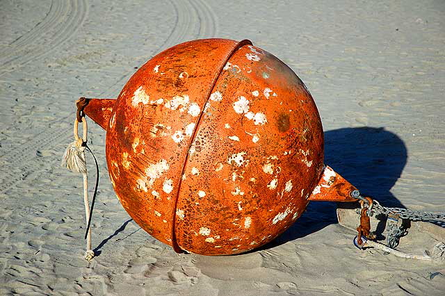 Buoy, South Carlsbad Beach, San Diego County - Christmas Day, 2007