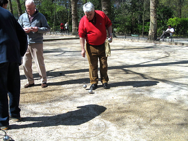 uxembourg Garden (Jardin du Luxembourg) -  boules - ptanque