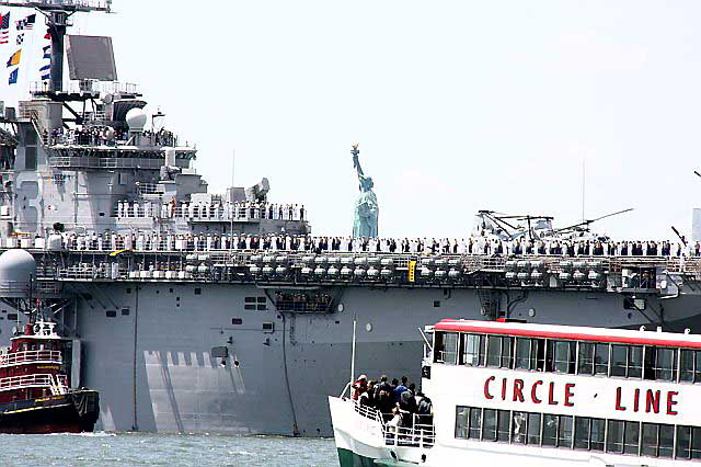 Fleet Week in the New York City - 2008 - in the harbor