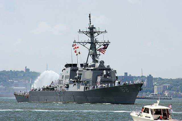 Fleet Week in the New York City - 2008 - in the harbor