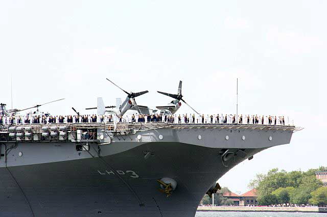 Fleet Week in the New York City - 2008 - in the harbor