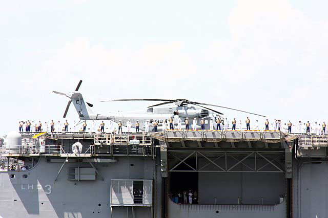 Fleet Week in the New York City - 2008 - in the harbor