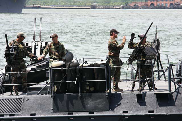 Fleet Week in the New York City - 2008 - in the harbor