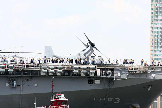 Fleet Week in the New York City - 2008 - in the harbor