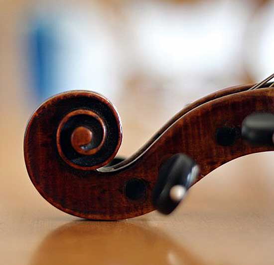 Violin made in the mid-1600s by Jacob Steiner or a student of Jacob Steiner