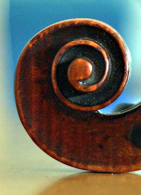 Violin made in the mid-1600s by Jacob Steiner or a student of Jacob Steiner