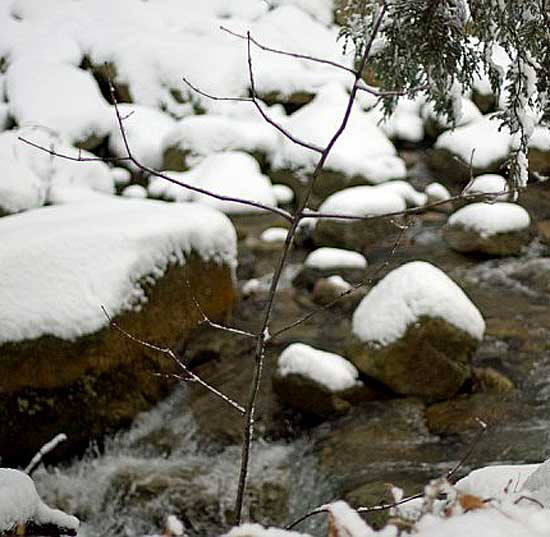 Ellenville, New York, the morning of the last day of the year, 2007