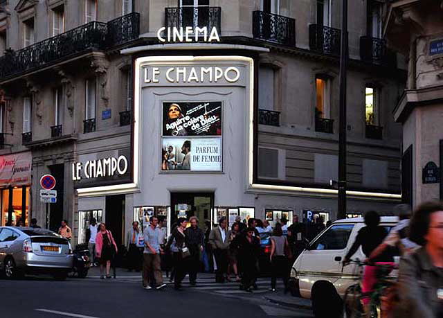 Le Champo in the rue des Ecoles always has good, old movies...