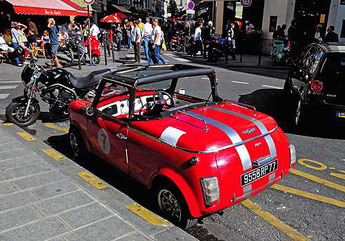 Mini Cooper Hotrod - Paris, Saturday, August 23, 2008