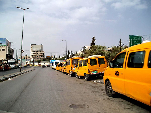 Bethlehem cabs waiting for an improbable trip to a better future. 