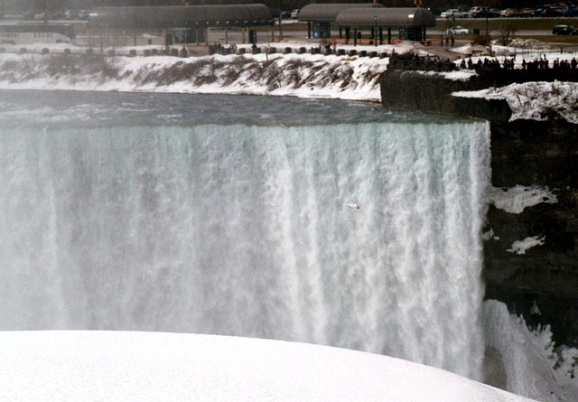 Frozen Horseshoe Falls