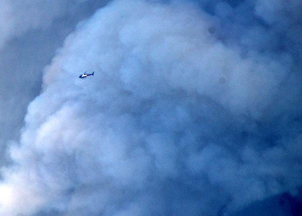 Hollywood Hills Fire - Friday, March 30, 2007 