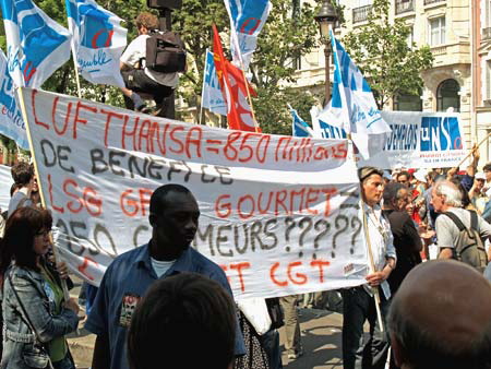 Paris, May Day, 2007