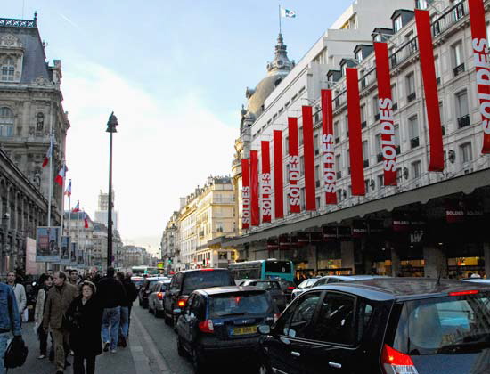 Saturday, January 12, 2008 - rue de Rivoli 