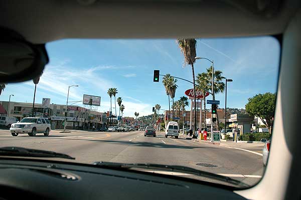 Driving Sunset Blvd - 5 January 2006 