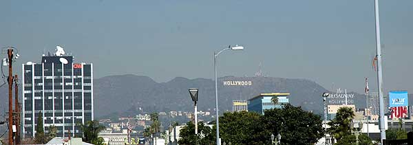 Hollywood Skyline 12 January 2006