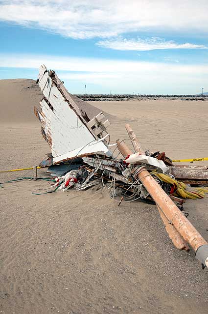 Shipwreck, January 19, 2006, Playa del Rey