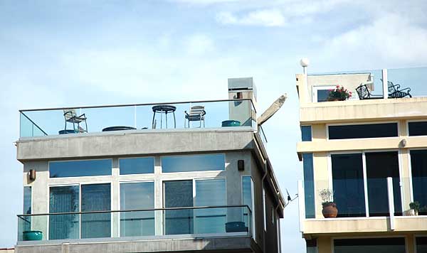 Roofs, Playa del Rey, CA - January 19, 2006