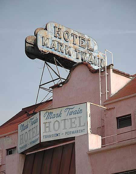 Mark Twain Hotel, Wilcox Avenue, Hollywood 