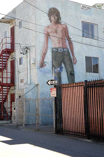 Jim Morrison, Venice Beach - 9 Feb 2006