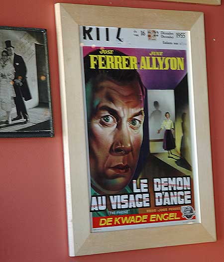 Poster in Hollywoodland antique store...