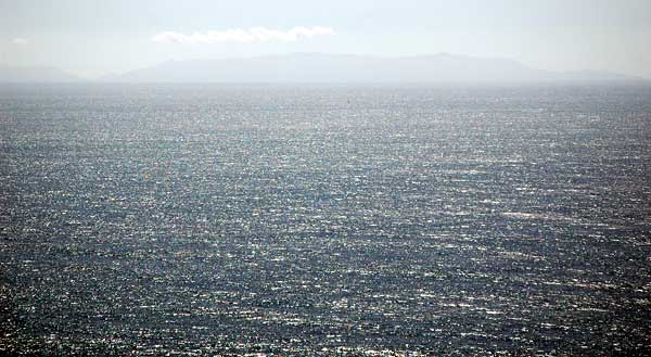 Catalina in the distance (26 miles)