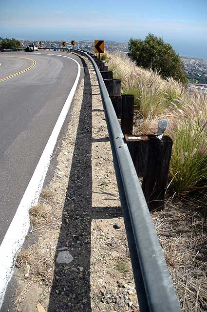 The road down to San Pedro...