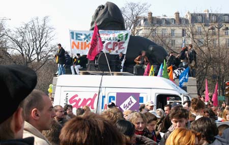 Paris demonstrations, 19 March 2006