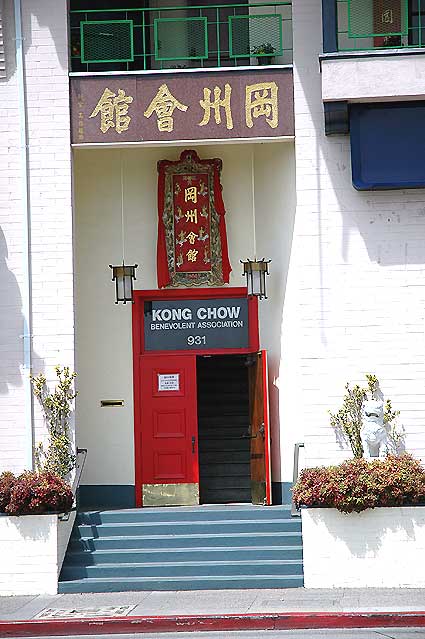 Los Angeles' Chinatown, door