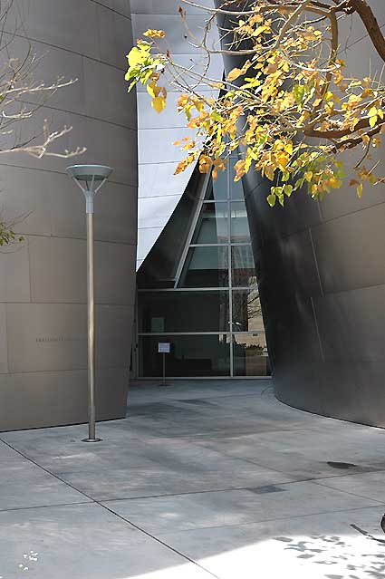 ... the Walt Disney Concert Hall Garden