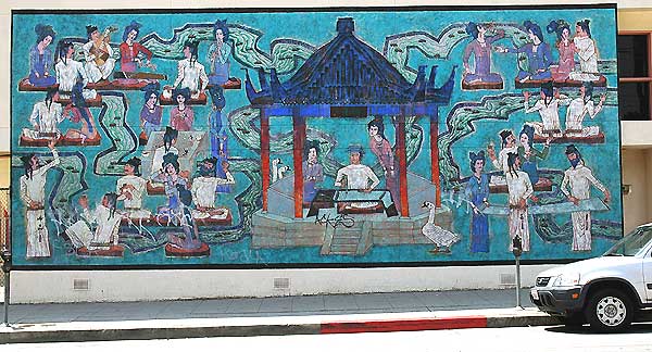 Los Angeles' Chinatown, Mural