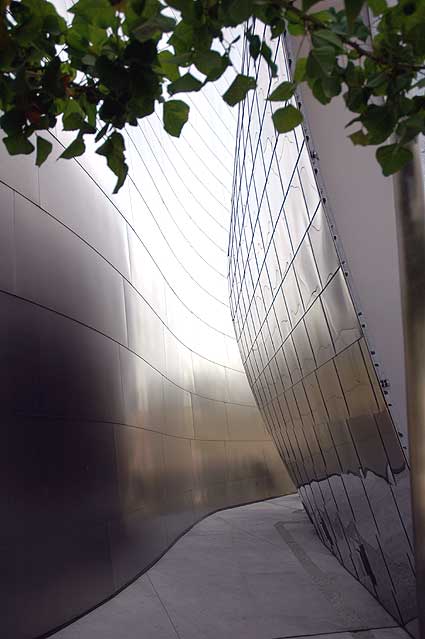 ... the Walt Disney Concert Hall Garden