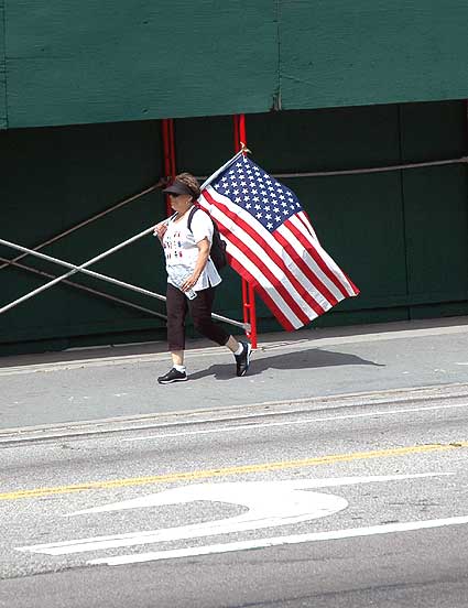 May Day 2006, Wilshire Blvd, Los Angeles