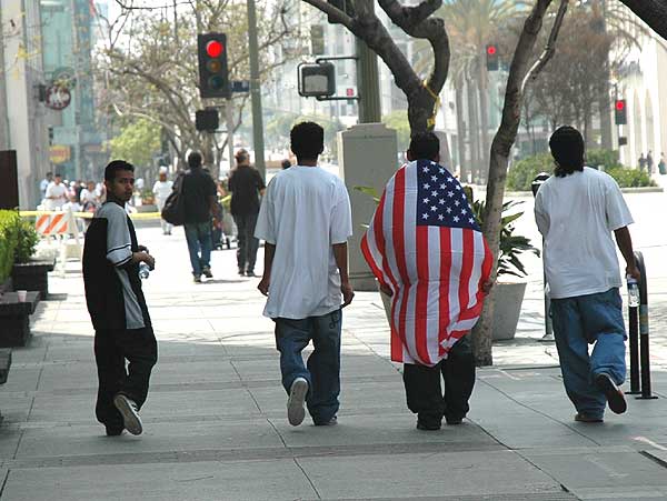 May Day 2006, Wilshire Blvd, Los Angeles