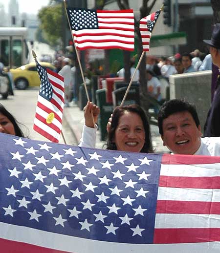 May Day 2006, Wilshire Blvd, Los Angeles