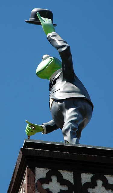 Kermit the Frog at Charlie Chaplin Studios