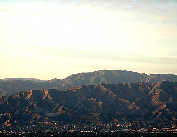 Mulholland Drive sunset...