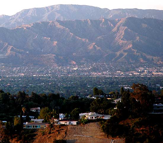 Mulholland Drive sunset...