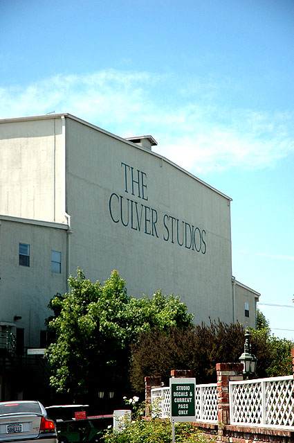 The working end of Culver Studios -