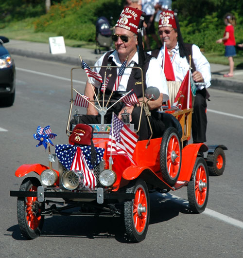 Fourth of July parade in Rancho Bernardo