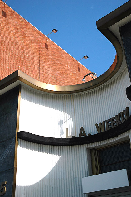 LA Weekly offices, Sunset Boulevard, Hollywood