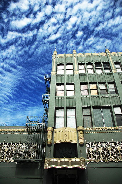 Hollywood Center Building, 1929, Zigzag Art Deco