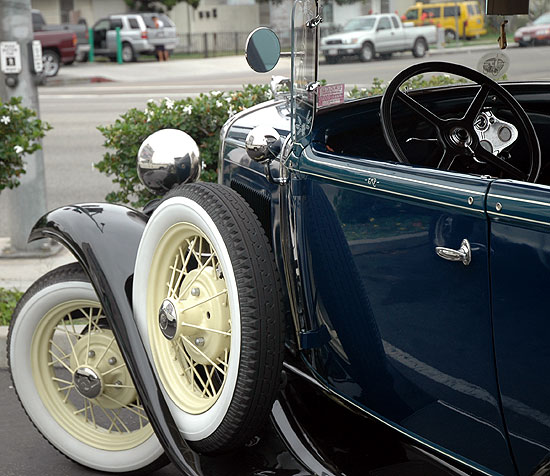 A restored 1931 Ford Model A 