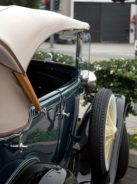 A restored 1931 Ford Model A 