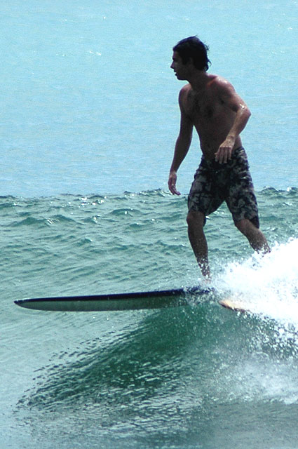 Surfrider Beach on the north side of Malibu Pier