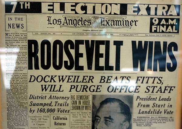 FDR wins again!  1940