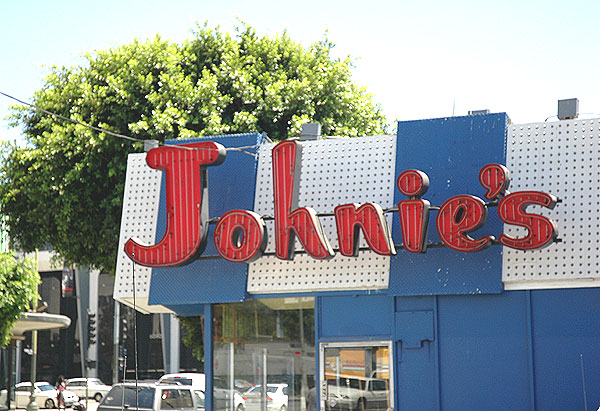 Johnie's, Wilshire and Fairfax, Los Angeles