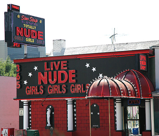 Live-Nude-Girls, La Cienega Boulevard